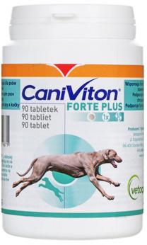 Vitaminai šunims Vetoquinol Caniviton Forte Plus, 0.198 kg