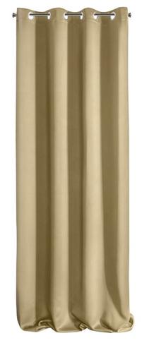 Naktinė užuolaida ZKBG-06, smėlio sp., 135 cm x 250 cm