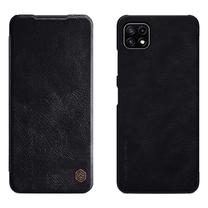 Чехол для телефона Nillkin Qin Original for iPhone Samsung Galaxy A22 5G, черный цв., Samsung