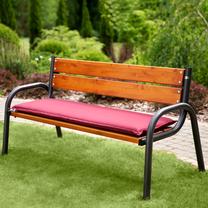 Lauko kėdės pagalvėlė Patio D001-03PB, raudona sp., 150 x 49 cm