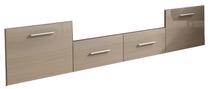 Skapja fasāde Cama Meble Evora RTV Front Gloss, 194 cm, 38 cm, krēmkrāsa