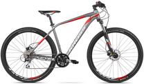 Velosipēds kalnu Kross Level 2.0, 27.5 ", 18" rāmis, sudraba krās.