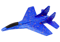 Žaislinis lėktuvas Styrofoam Fighter, mėlyna sp.