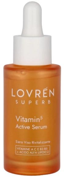 Veido serumas Lovren Vitamin 5 Active, 30 ml