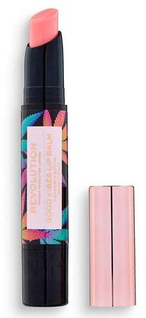 Lūpų balzamas Makeup Revolution London Good Vibes Cannabis Sativa, 2.2 g, energy