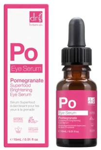 Veido serumas Dr. Botanicals Pomegranate Superfood Brightening Eye, 15 ml
