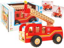 Žaislinė gaisrinė mašina Fire Truck 1809, raudona sp.