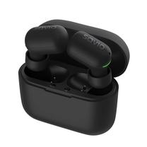 Belaidės ausinės Savio TWS-09, juoda sp.