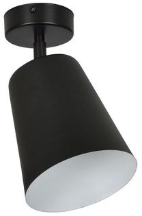 Valgusti lagi Emibig Prism 1 385/1, E27, 1 x 15 W, valge v./must v. / must v., 13 x 15 cm