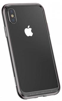 Чехол для телефона Baseus, серый цв., Apple