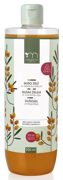 Kūno prausimosi želė Margarita Sea Buckthorn, 500 ml