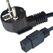Vads Gembird Schuko / IEC320 IEC-320-C19, Schuko, 1.8 m, melna krās.