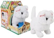 Игрушечное животное Lean Toys Kitty, 16 см, белый цв.