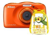 Sporta kamera Nikon Coolpix W150 Plus Backpack, oranža krās.