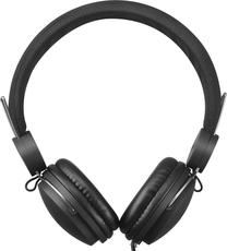 Laidinės ausinės Sandberg MiniJack Headset with Line-Mic, juoda sp.