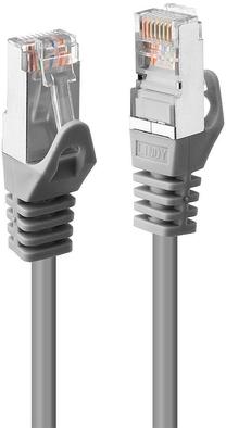 Tinklo kabelis Lindy Cat.6 F/UTP RJ-45, RJ-45, 2 m, pilka sp.