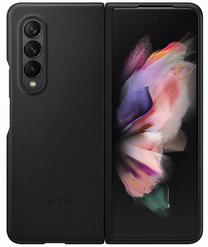 Telefono dėklas Samsung Leather Cover Samsung Galaxy Fold3 5G, juoda sp., Samsung