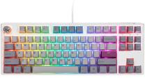 Vadu spēļu tastatūra Ducky One 3 TKL One 3 TKL Cherry MX Red, EN/DE, balts krās./pelēka krās./gaiši pelēka krās.