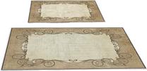 Vonios kilimėlių rinkinys Foutastic KT486, įvairių spalvų, 150 cm x 60 cm