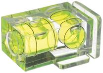 Līmeņrādis Manfrotto Bubble Spirit Level 337, 3.3 cm, caurspīdīga krās.