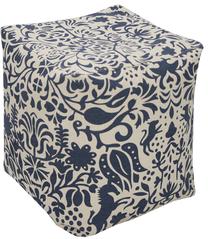 Pufas Home4you Unicorn, mėlynas, 40 cm x 40 cm x 40 cm