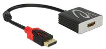 Adapteris Delock HDMI female, Displayport, juoda sp.