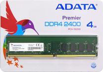 Operatyvioji atmintis (RAM) Adata Premier AD4U2400W4G17-R, DDR4, 4 GB, 2400 MHz