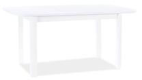 Stalas išskleidžiamas Scandinavian Diego II, balta sp., 105 - 140 cm x 65 cm x 75 cm
