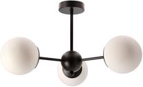 Светильник потолочный Candellux Lighting Calari 33-37459, E14, 3 x 40 Вт, белый цв. / черный цв.