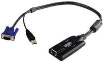 Адаптер Aten KA7170-AX USB, RJ-45, 9 м, черный цв.