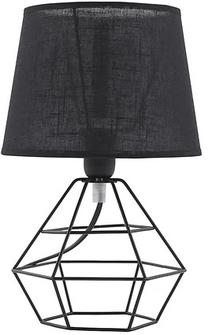 Настольные лампы TK Lighting Diamond 843, E27, 15Вт, черный цв./черный цв.