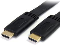Кабель StarTech HDMI - HDMI 4K HDMIMM6FL HDMI, HDMI, 1.8 м, черный цв.