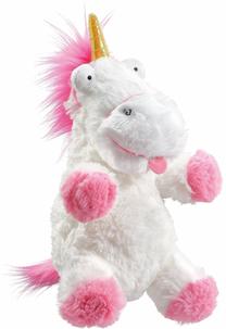 Mīkstā rotaļlieta Schmidt Minions Fluffy, balta krās./rozā krās., 26 cm
