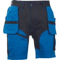 Darba šorti vīriešu Cerva Keilor FP Stretch, grafīta krās./royal blue krās., 58 izmērs