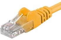 Сетевой кабель PremiumCord RJ-45, RJ-45, 15 м, желтый цв.