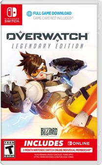 Nintendo Switch žaidimas Blizzard Entertainment Overwatch Legendary Edition, anglų