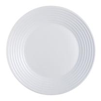Lėkštė pietų Luminarc Harena, Ø 25 cm, balta sp.