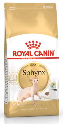 Sausā kaķu barība Royal Canin Adult Sphynx, vistas gaļa/cūkgaļa, 10 kg