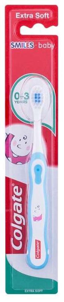Dantų šepetėlis Colgate Smiles Baby, balta sp./žydra sp.
