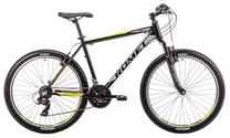 Велосипед горный Romet Rambler R6.0, 26 ″, 21" рама, черный цв./желтый цв.