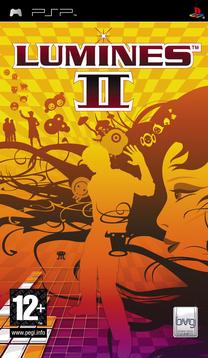 PlayStation Portable (PSP) mäng Bandai Lumines II, inglise