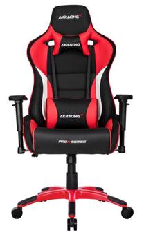 Žaidimų kėdė AKRacing Prox, juoda/raudona