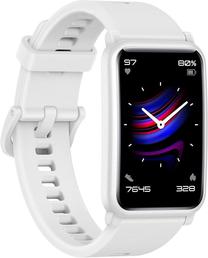 Viedais pulkstenis Huawei Honor Watch ES, balts krās.