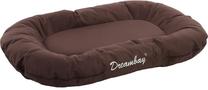 Кровать для животных Flamingo Dreambay, коричневый цв., 80 x 60 x 14 cм
