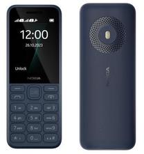 Telefons ar pogām Nokia 130, 4 MB, zila krās.
