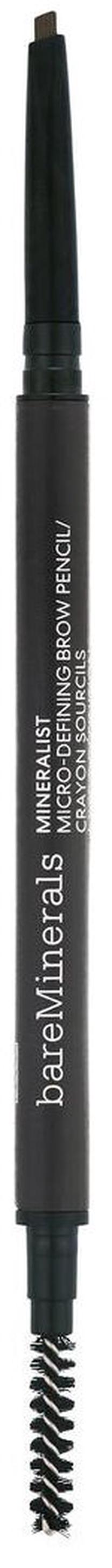 Карандаш для бровей Bare Minerals Mineralist, 0.08 г, черный цв. rich black