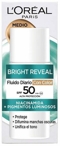 Veido fluidas, su spalva L’Oréal Paris Bright Reveal, 50 ml, SPF 50