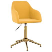 Darba krēsls VLX Swivel, 53 x 51.5 x 77 - 89 cm, dzeltena krās.