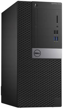 Stacionarus kompiuteris Dell OptiPlex 7040 MT, atnaujintas Intel® Core™ i7-6700, 1012 GB, DDR4 32 GB, SSD+HDD 512 GB 500 GB, Intel HD Graphics 530 Dynamic, Windows 10 Pro RM30647