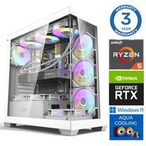 Stacionārs dators Intop RM76251WH AMD Ryzen 5 7600X, DDR5 16 GB, SSD+HDD 1 TB 4 TB, Nvidia GeForce RTX5060Ti 8 GB GDDR7, Windows 11 Home